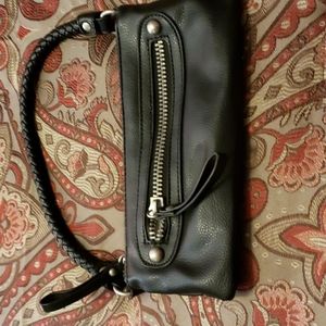 Small black clutch